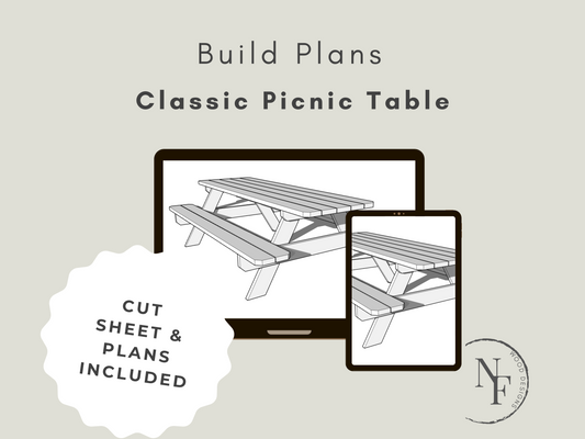 How to Build - Classic Picnic Table