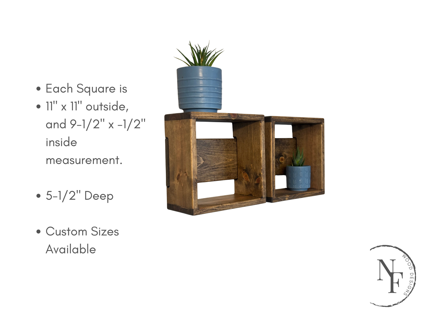 Farmhouse Square Shelving