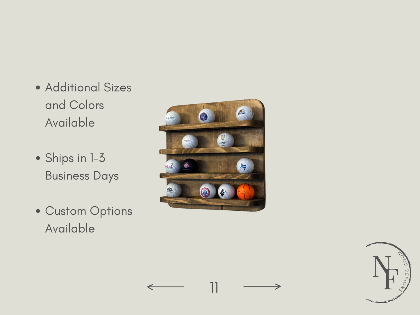 Wall Mounted Baseball Display
