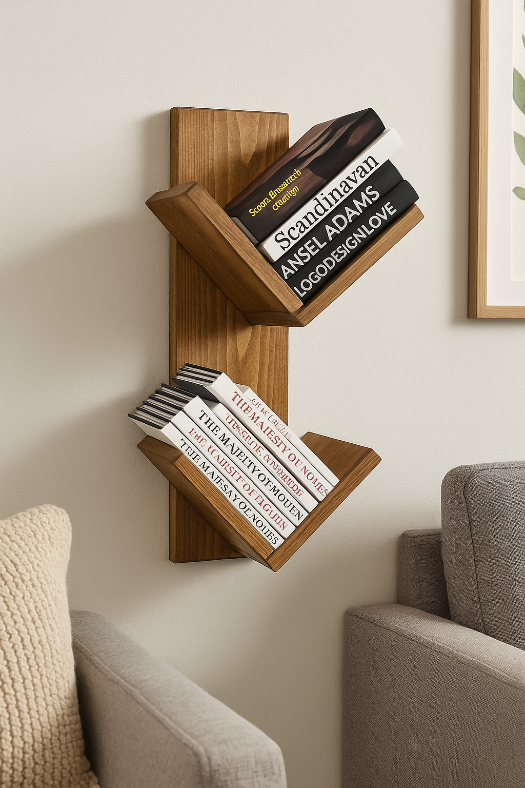 Modern Rustic Shelving