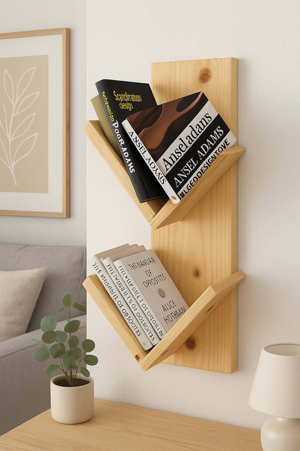 Modern Rustic Shelving