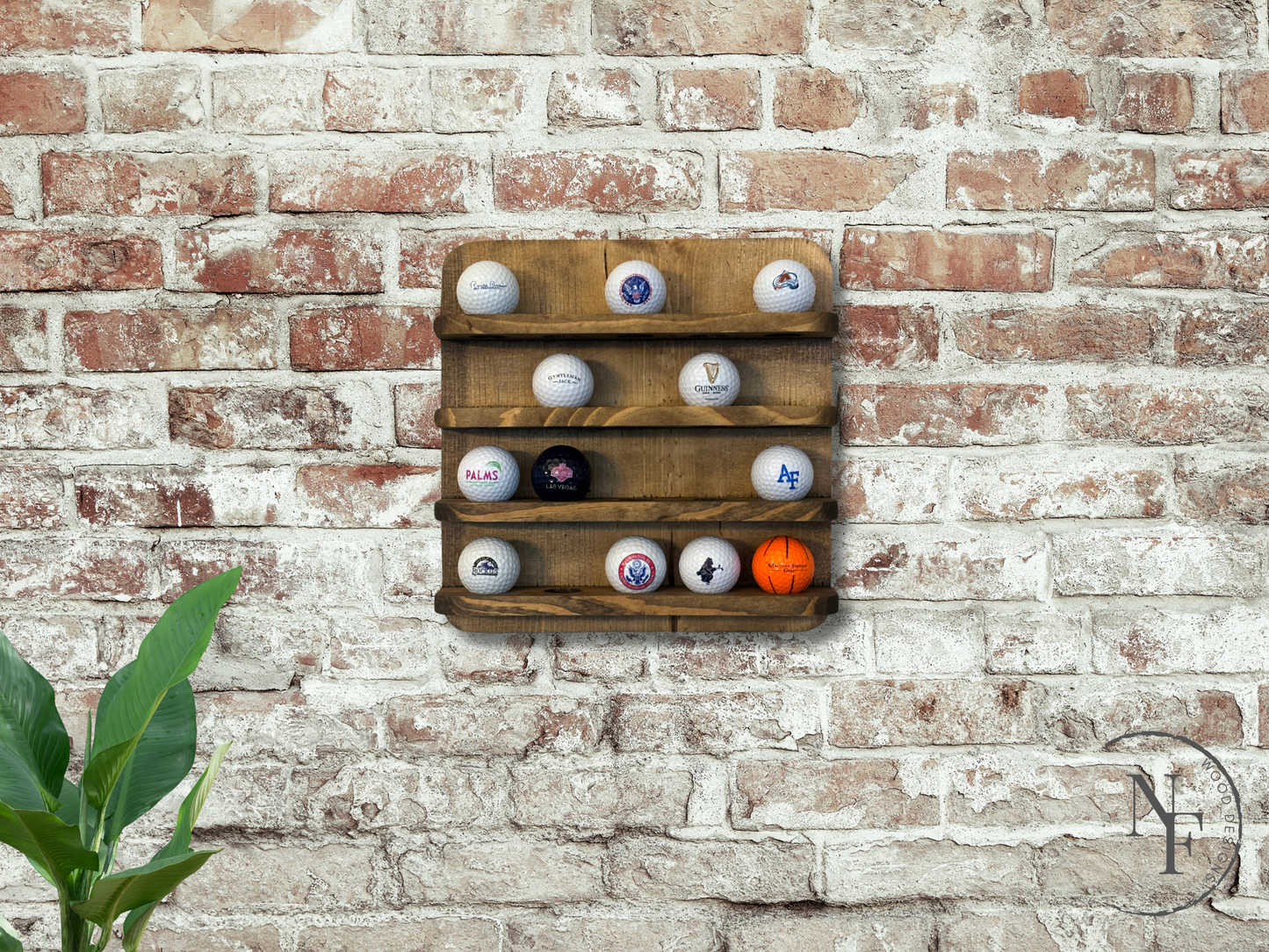 Wall Mounted Baseball Display