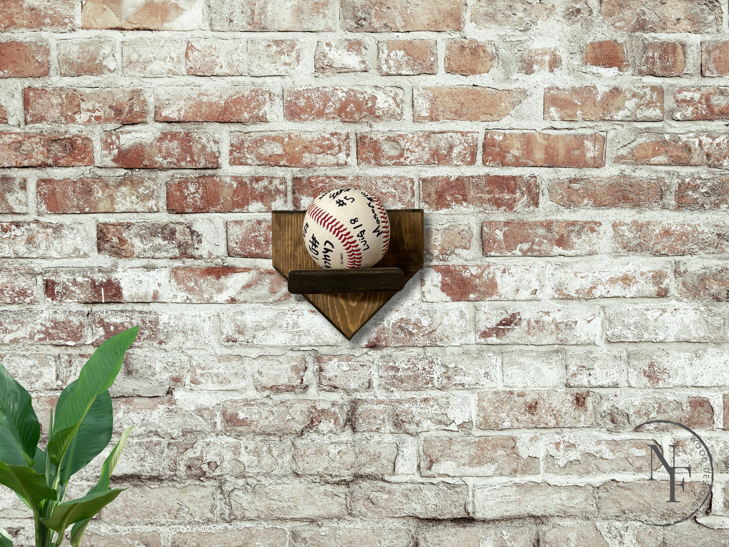 Home Plate Baseball Display