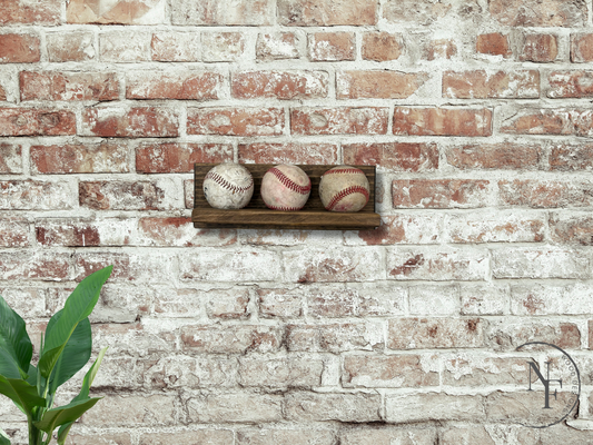 Baseball Display Shelve