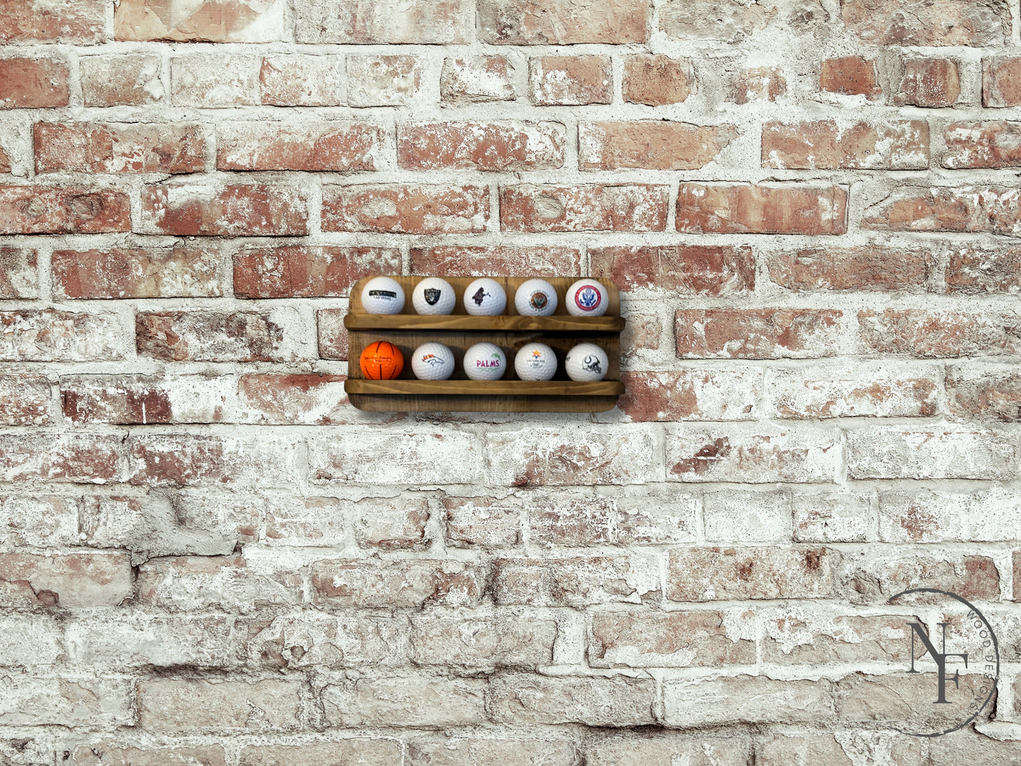Wall Mounted Baseball Display