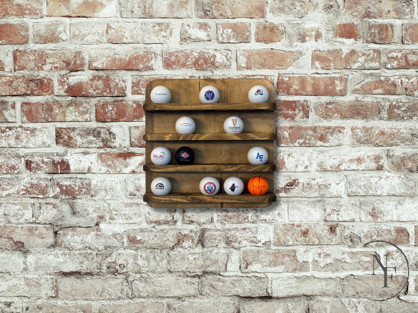 Wall Mounted Baseball Display