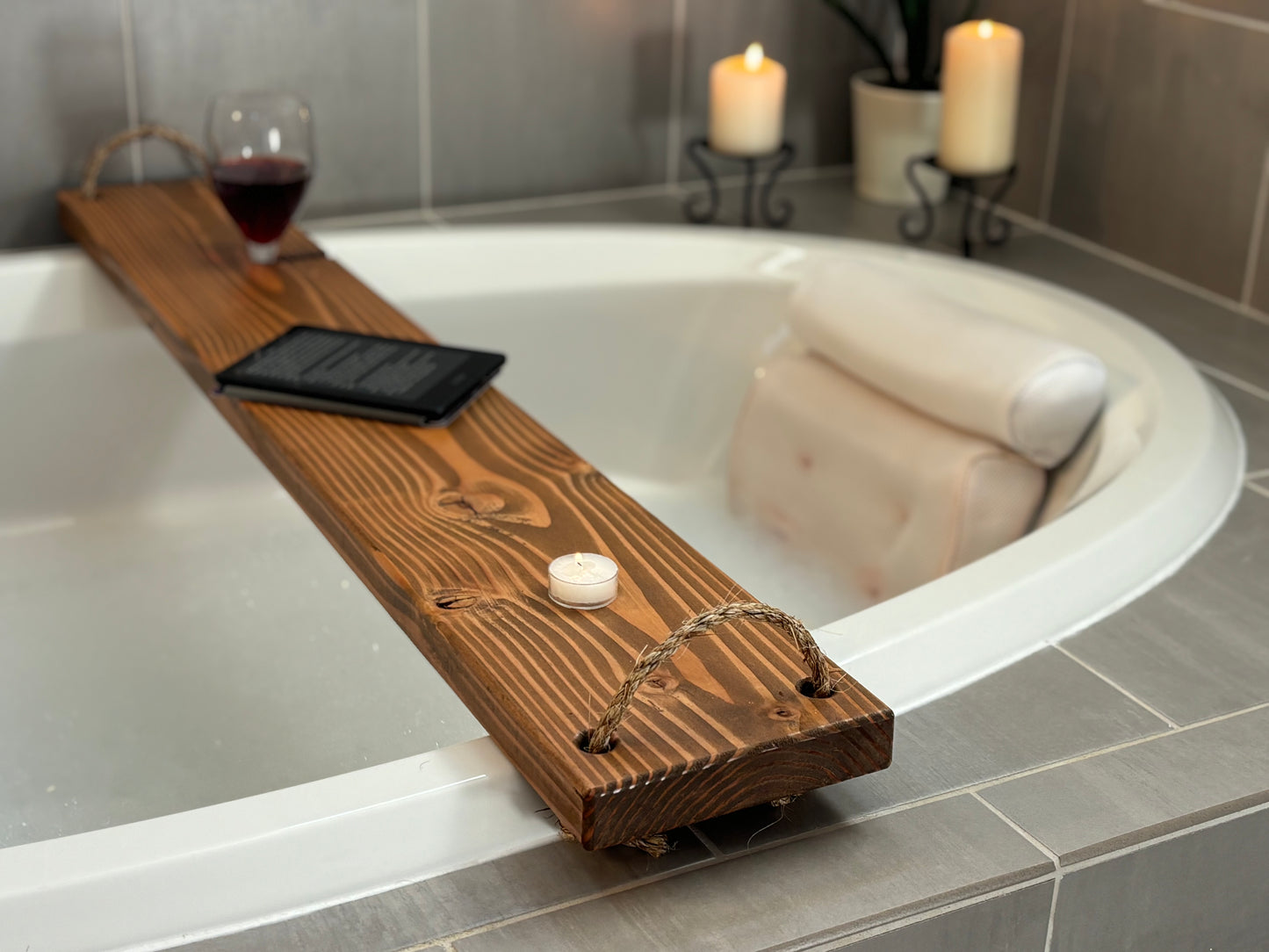 Rustic Style Bath Caddy