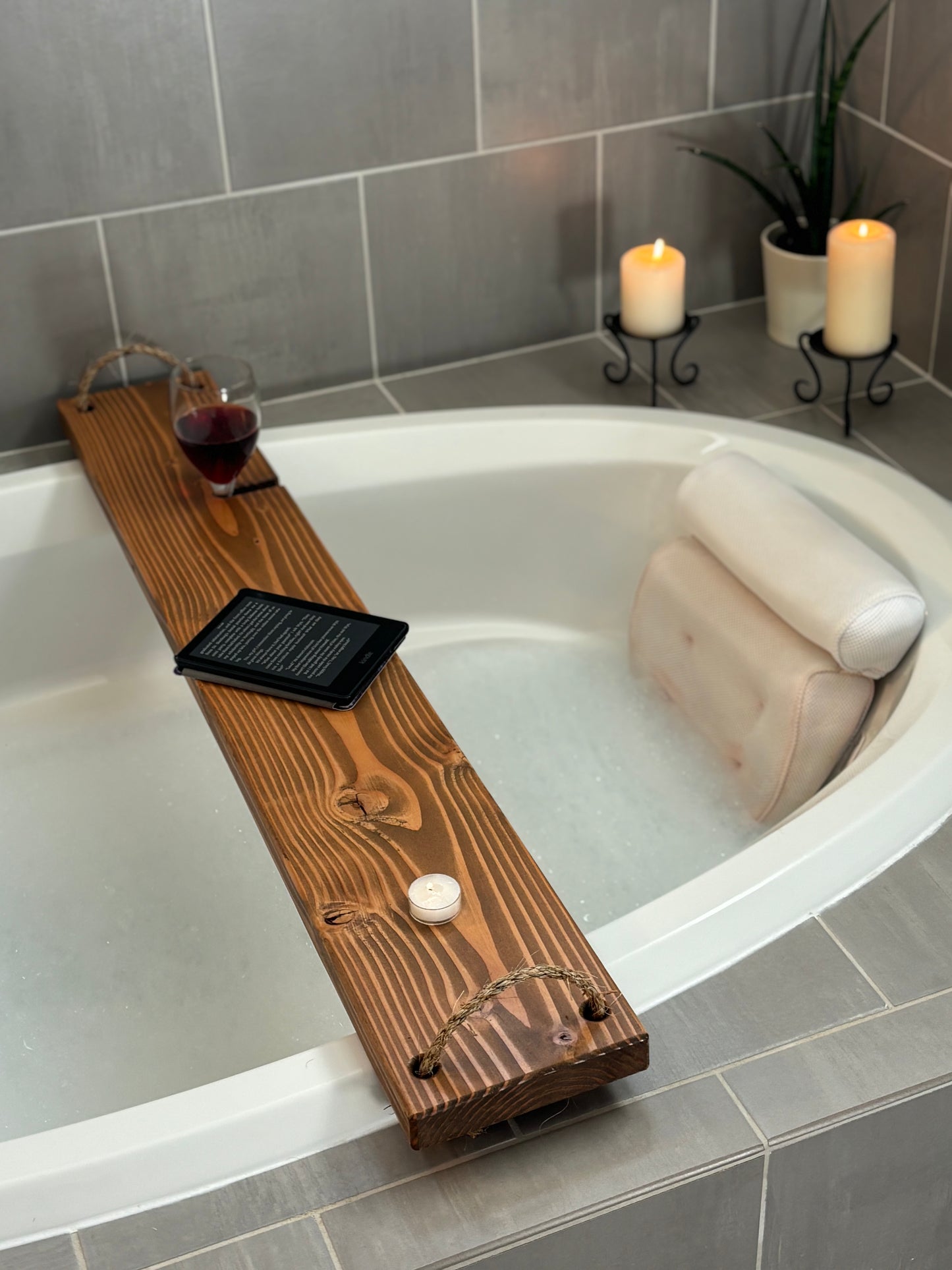Rustic Style Bath Caddy