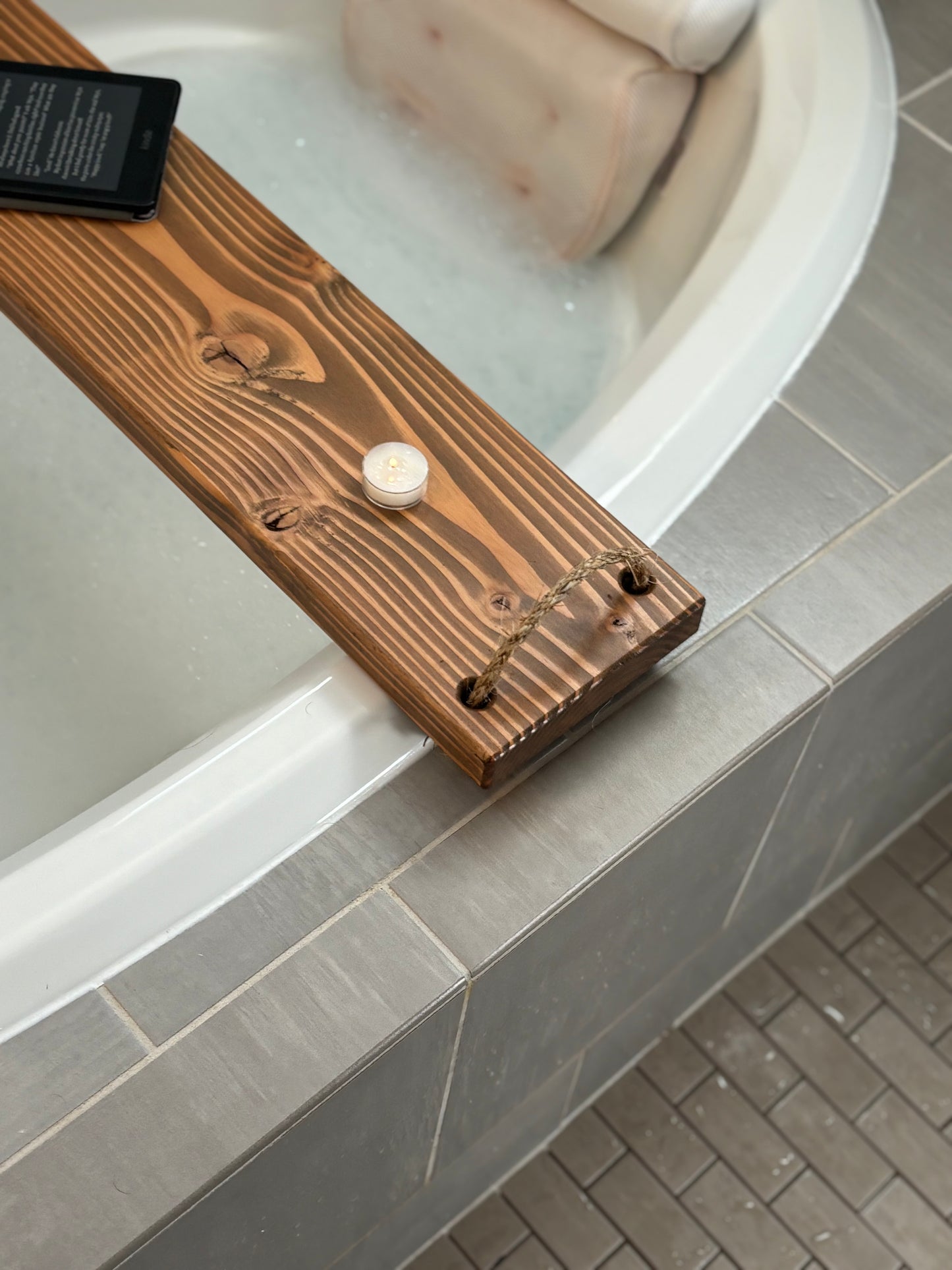 Rustic Style Bath Caddy