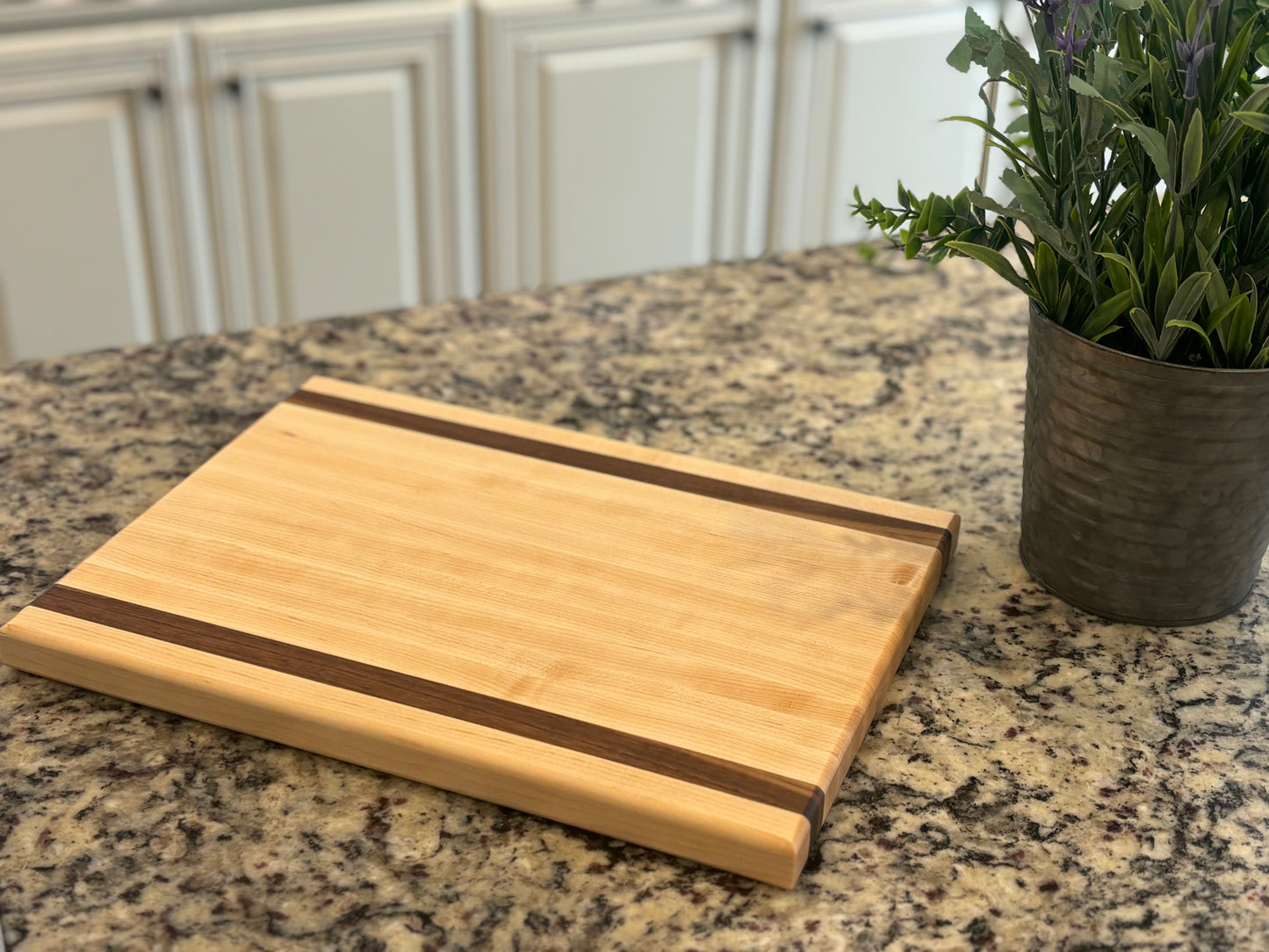Maple and Walnut Cutting Board