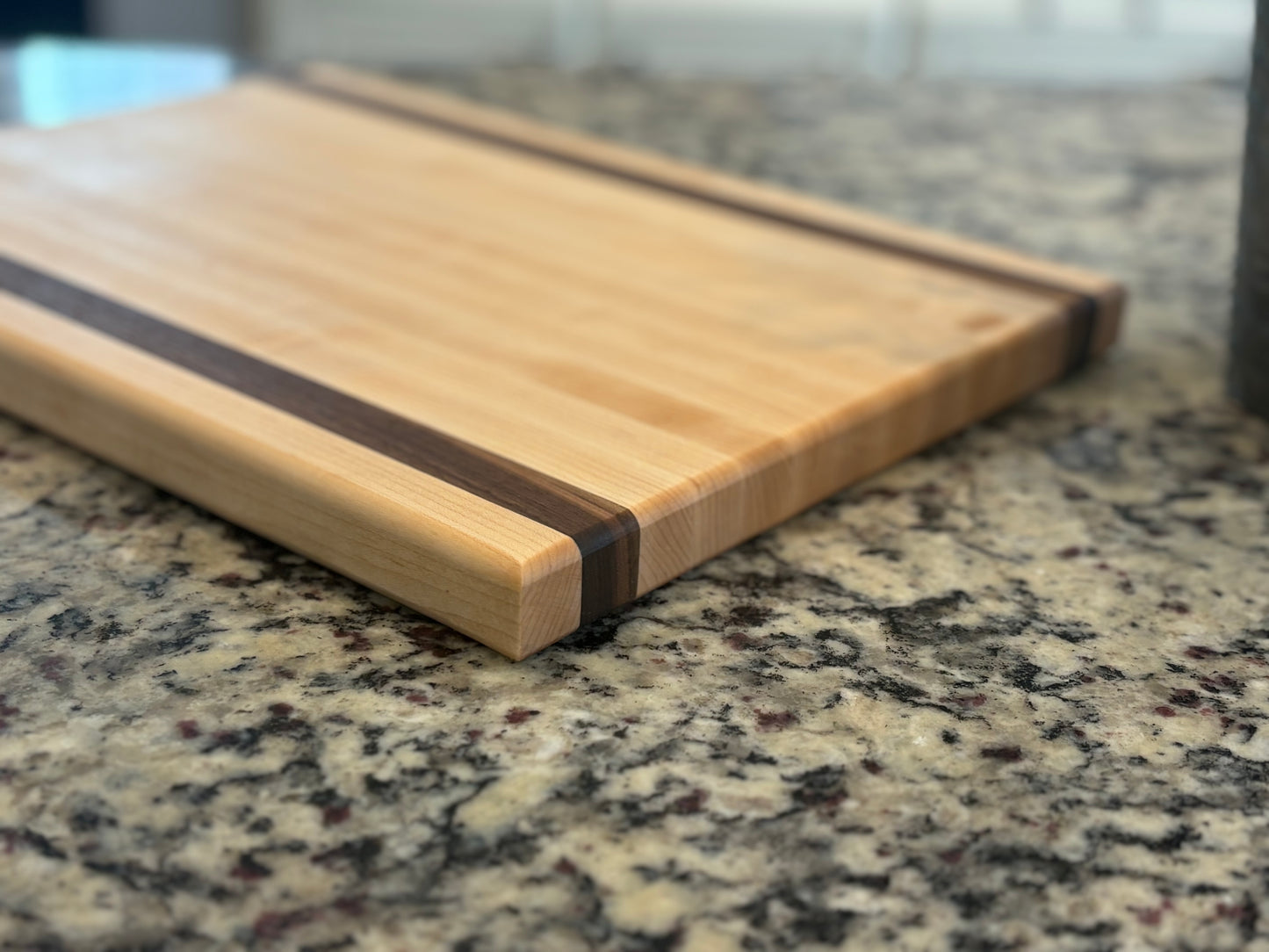 Maple and Walnut Cutting Board