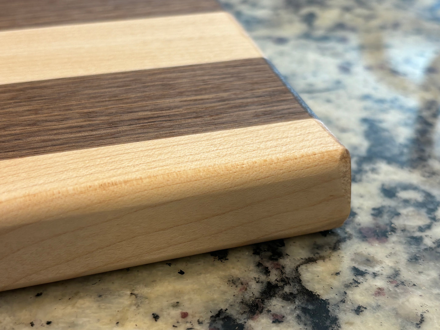 Maple and Walnut Cutting Board