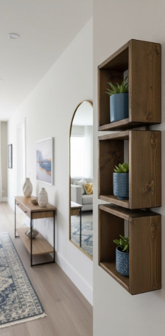 Farmhouse Square Shelving