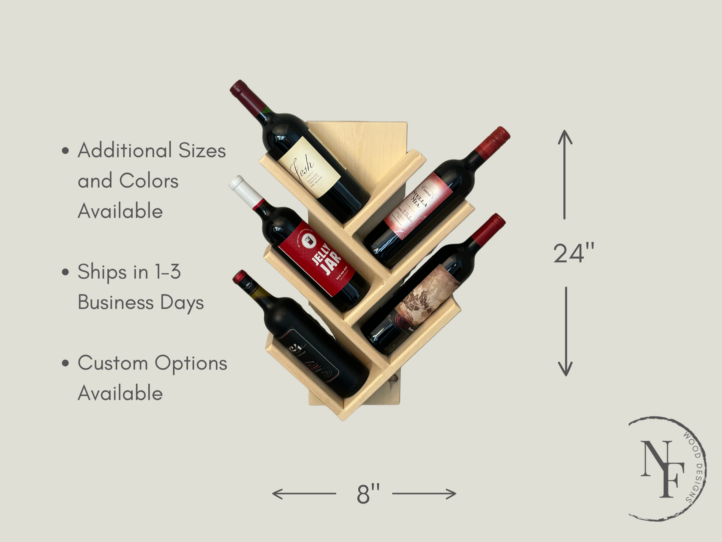 Modern Style Wine Rack