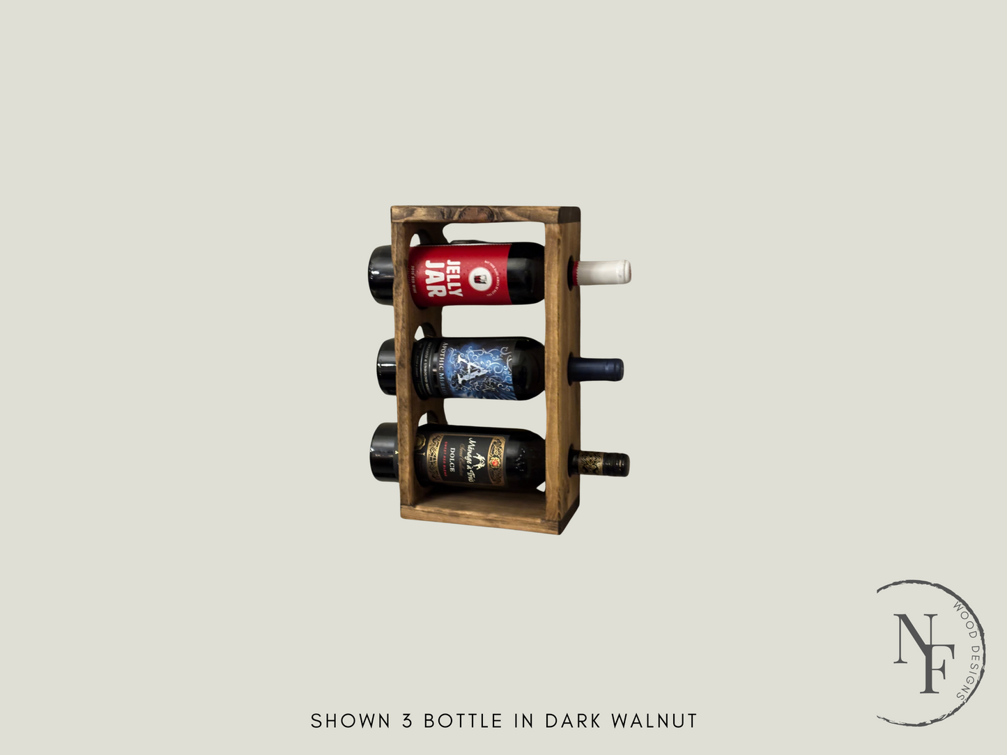 Wall Mounted or Counter Top Wine Rack