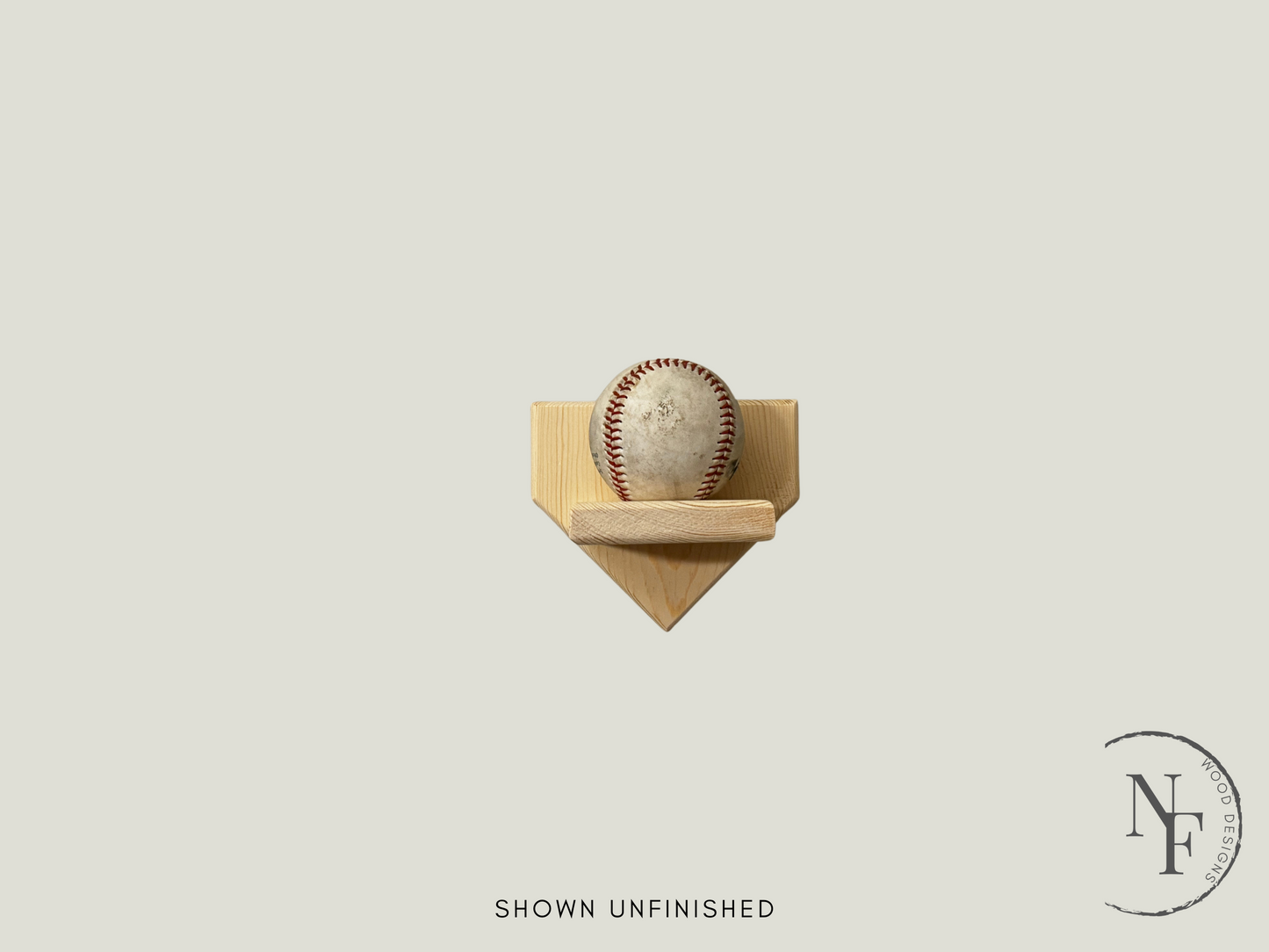 Home Plate Baseball Display