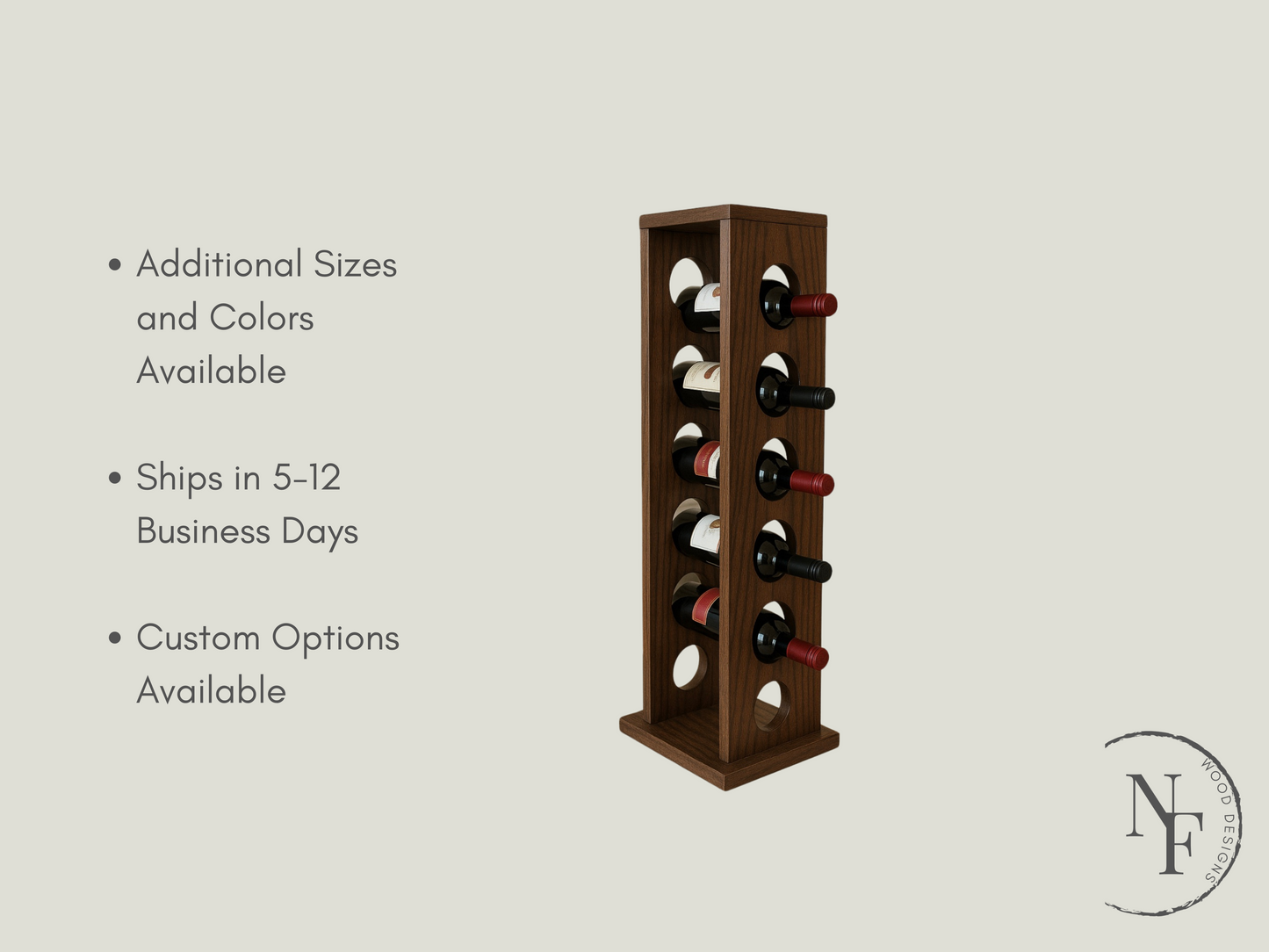 Free Standing Wine Rack